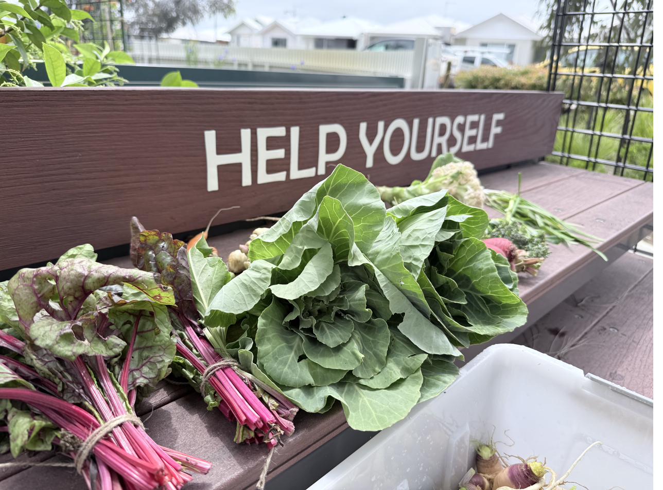 Welcome sign closeup